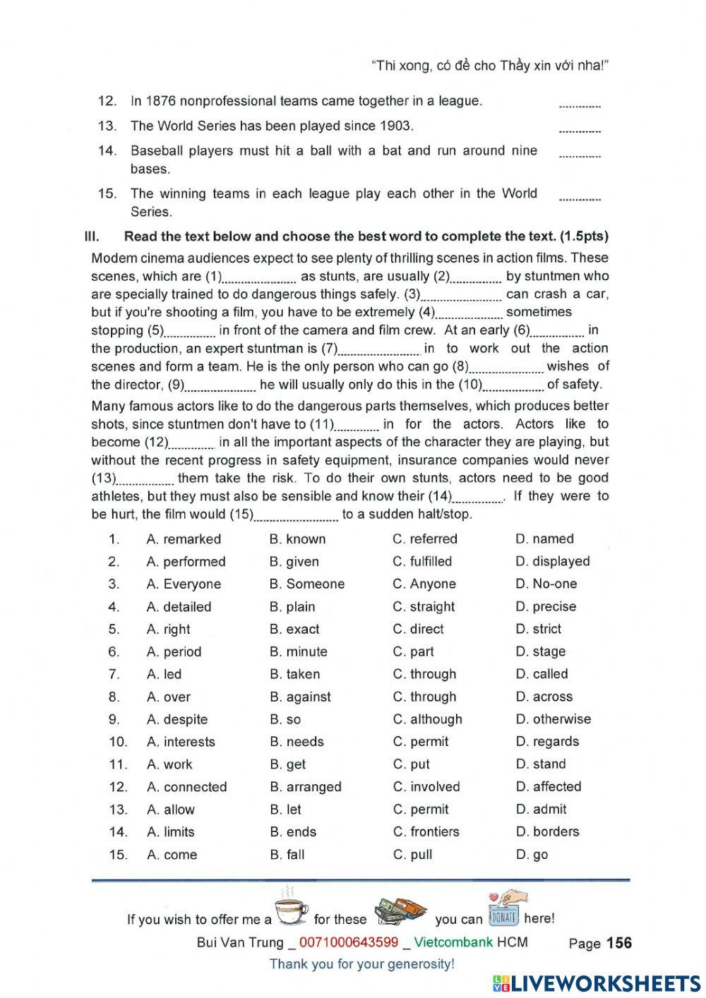 (G9) Chuyen vao 10 de 20