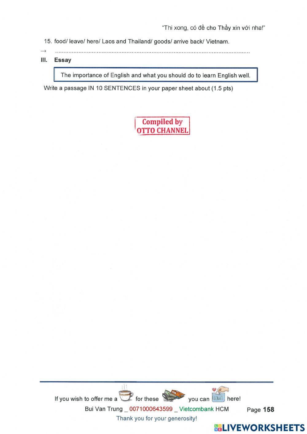 (G9) Chuyen vao 10 de 20