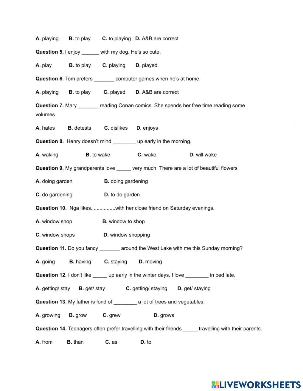 E8 End of term review 1