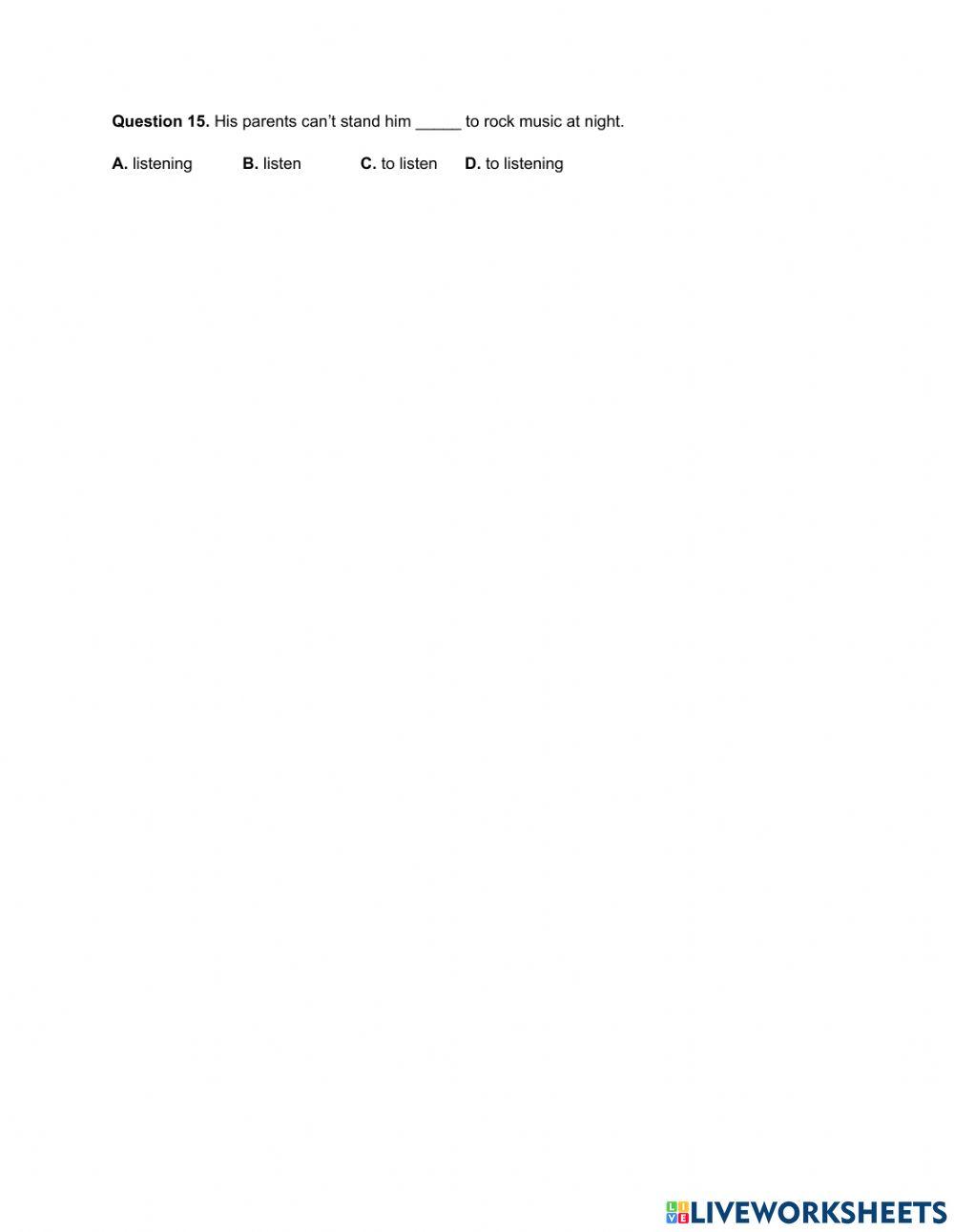 E8 End of term review 1