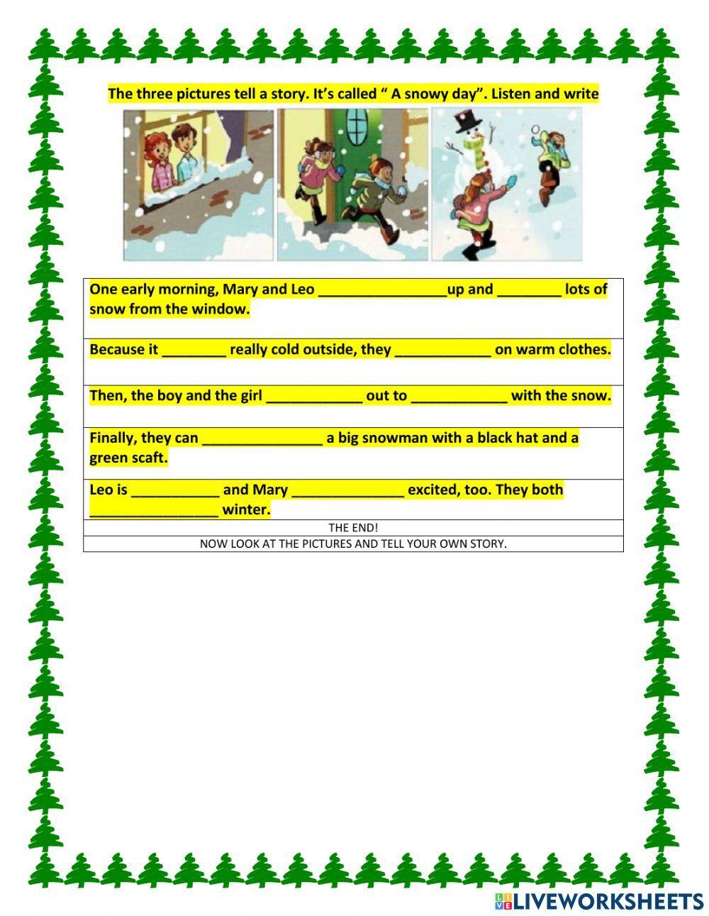 Flyers- Tell a story