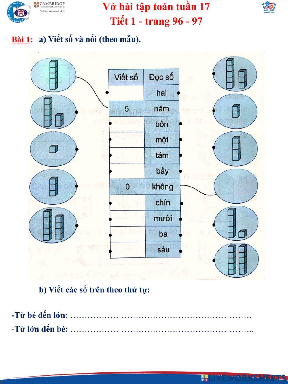 VBT toán tuần 17 tiết 1
