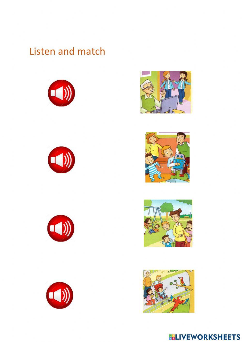 Number 1 to 10 review sentences Family and friends Starter