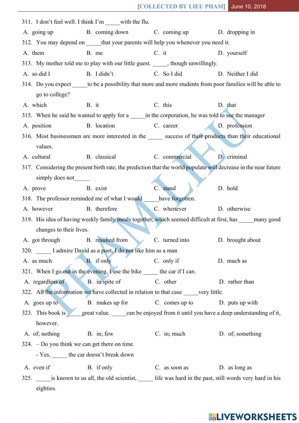 500 câu trắc nghiệm - Part 4