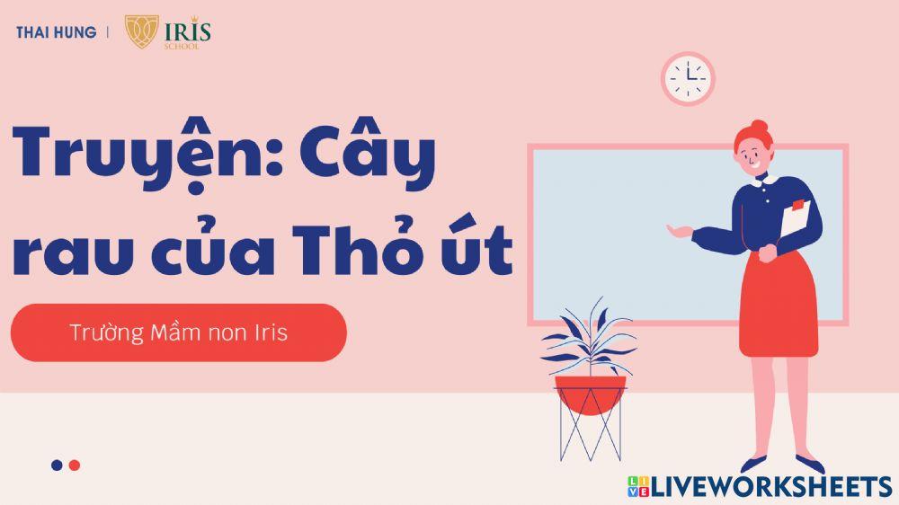 Truyện Cây rau của thỏ út