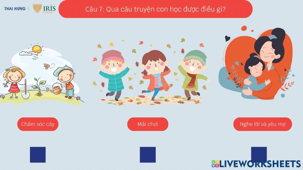 Truyện Cây rau của thỏ út