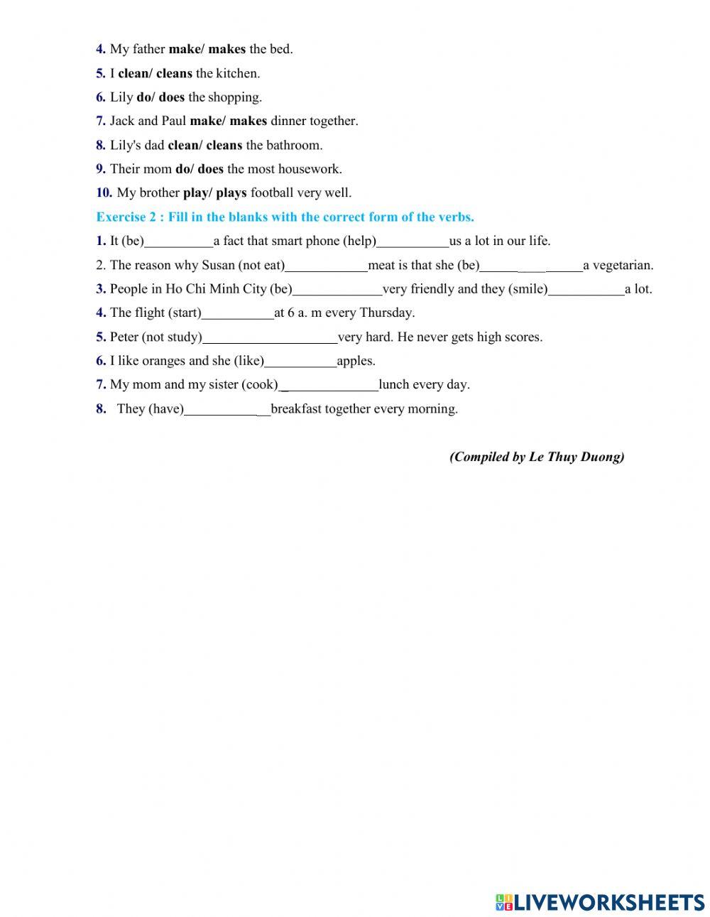 Test for U1- Grade 6 I-LSS