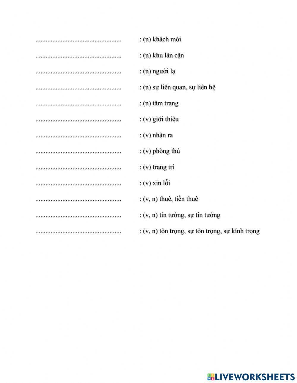 Unit 12 b1 destination