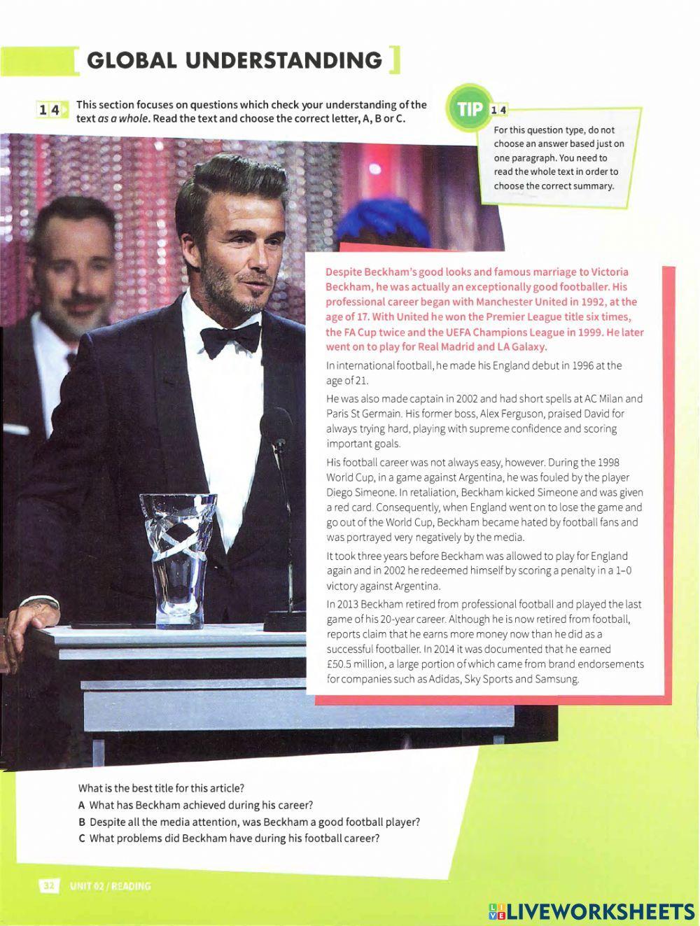 Mindset for IELTS Level 2 - Reading Unit 2