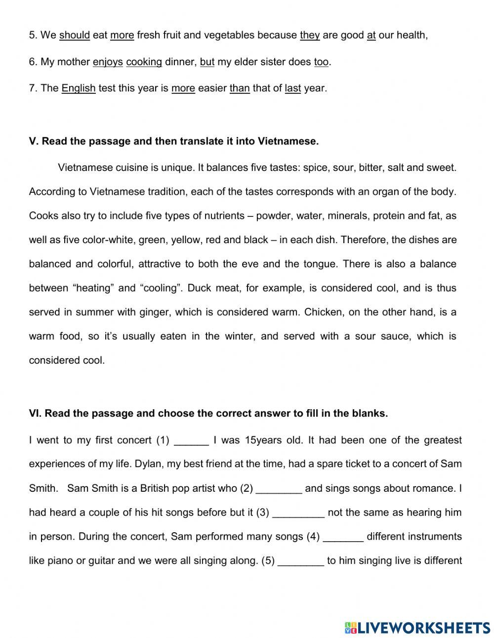 G7-Revision for the first final semester.