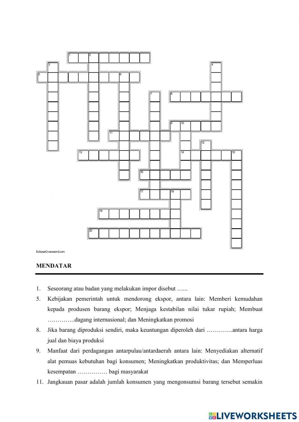 Crossword IPS