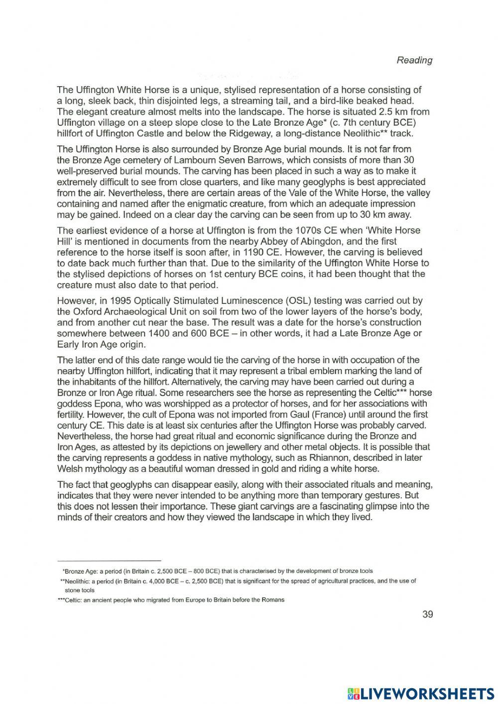 Cam16- test 2 - passages 1 and 2