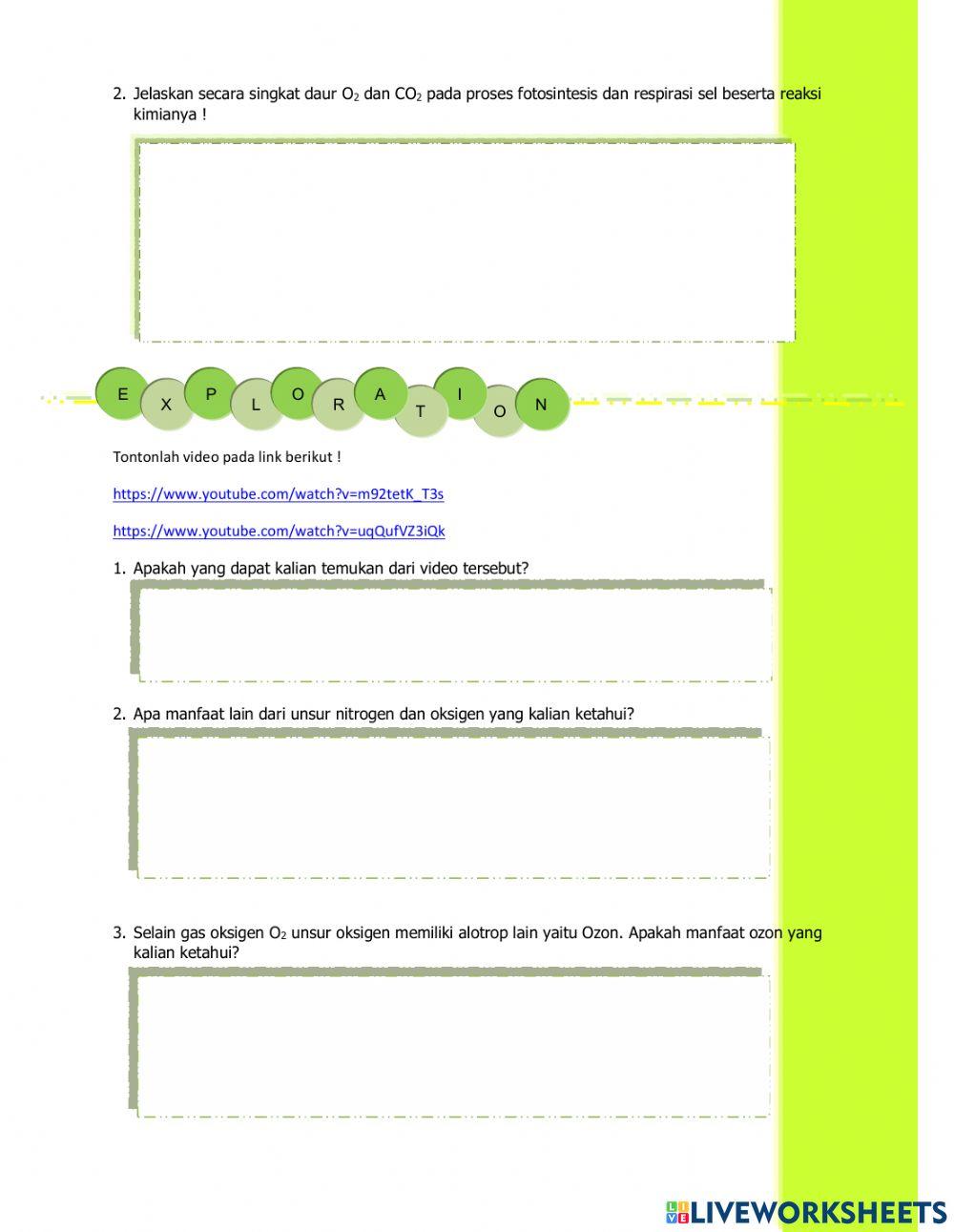 Kimianitrogen oksigen