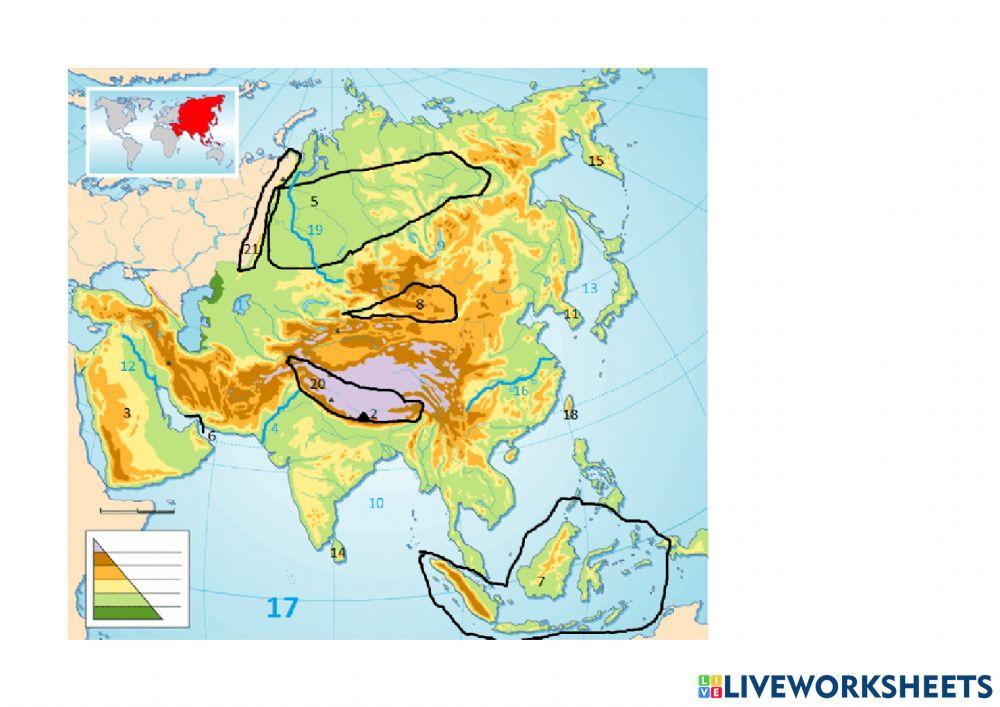 Munduko Geografia Fisikoa