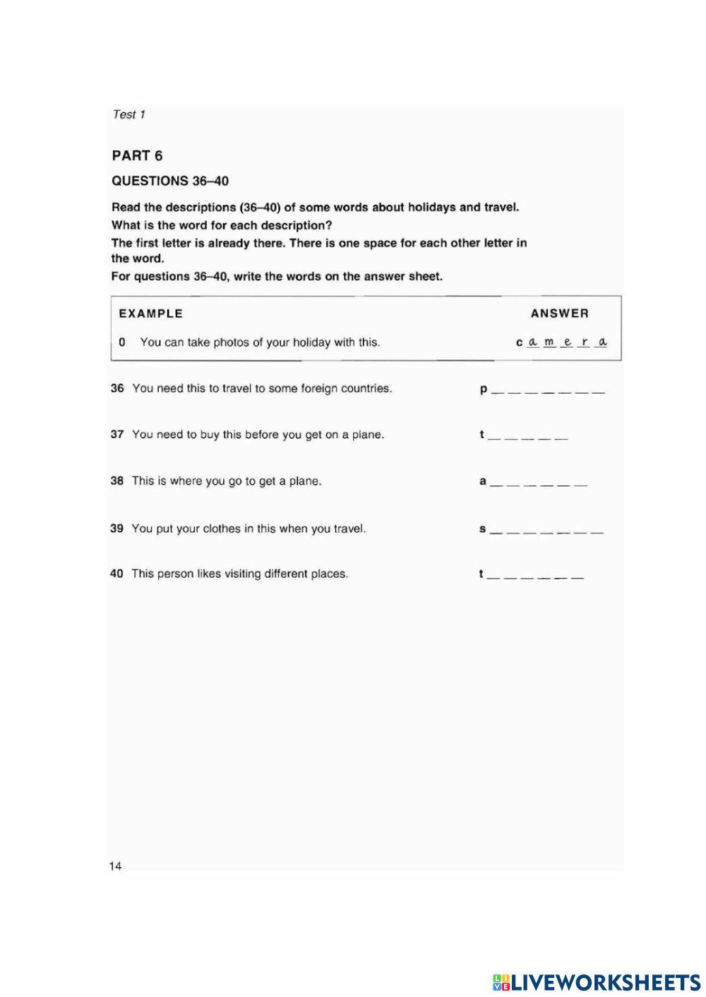 Dec 26 G7E Homework Reading part 4, 6
