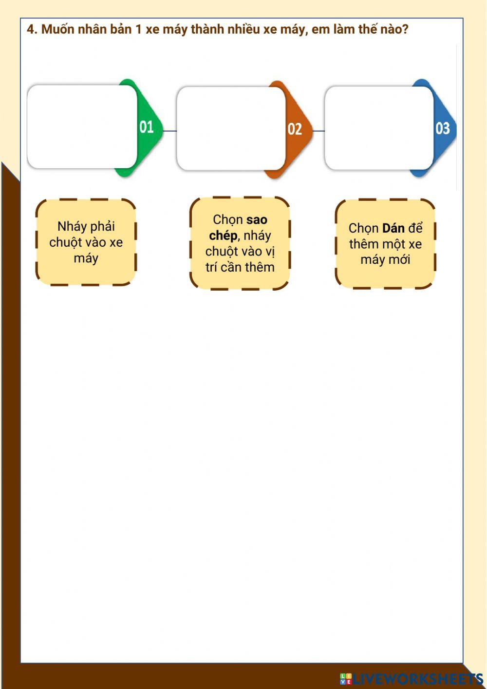 Tin lớp 1-Bài 4: Thay đổi đặc điểm nhân vật (Tiết 1)