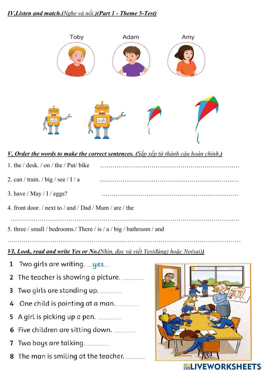 3A11-Lesson 5-Can I eat a sandwich?
