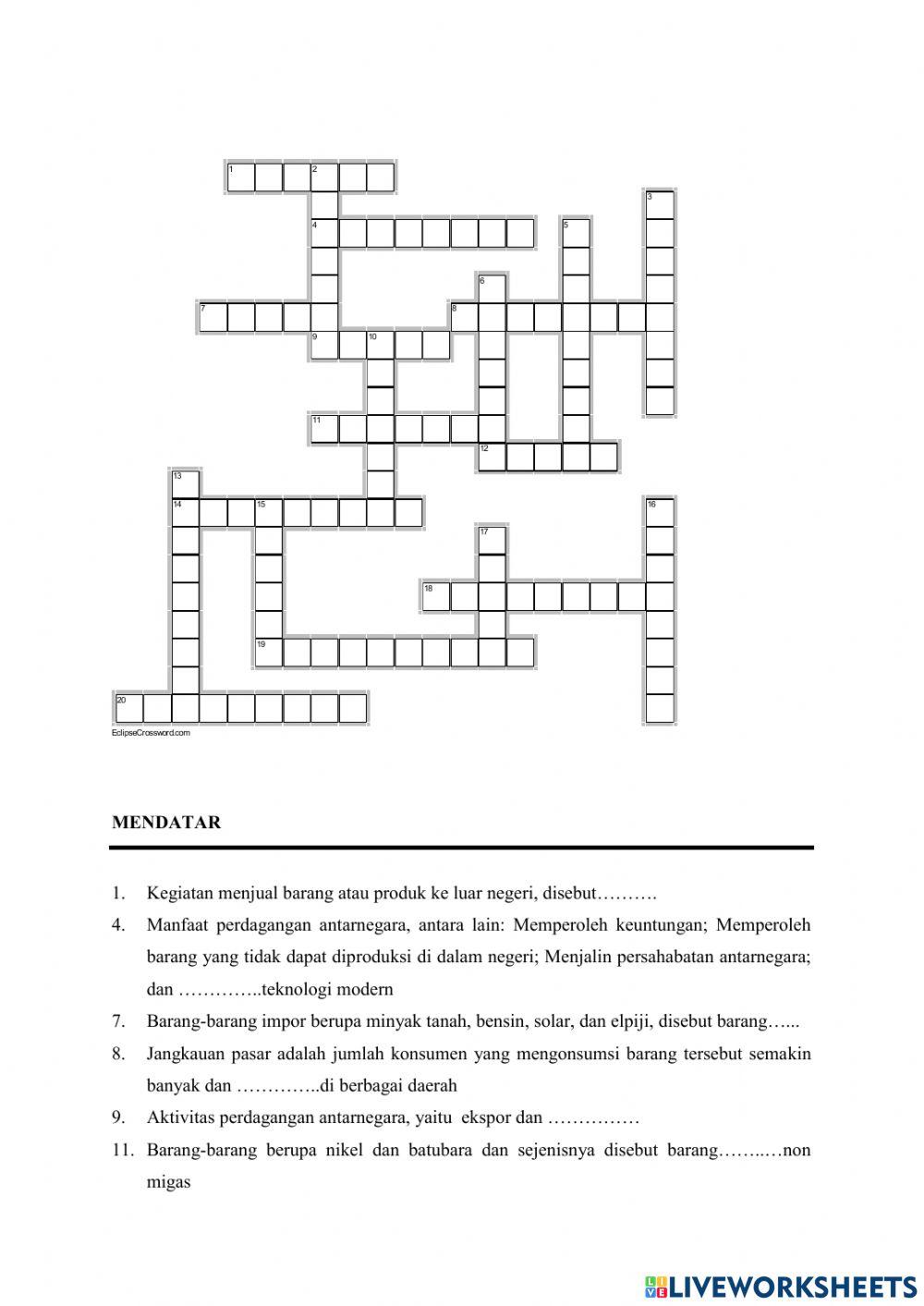 Crossword IPS