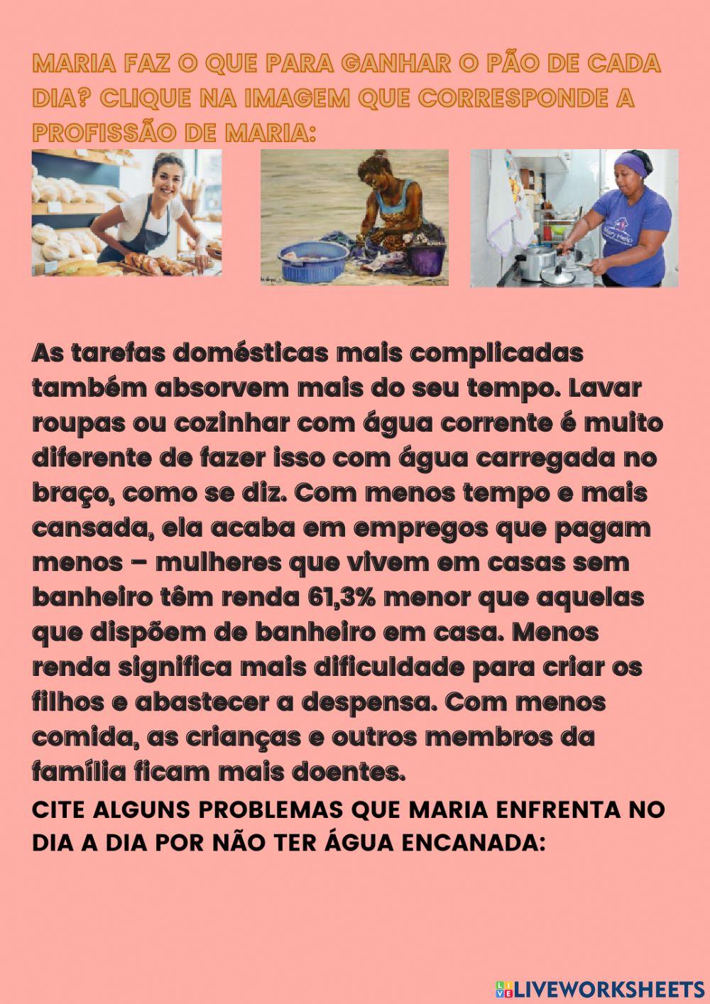 Saneamento básico e desigualdade social