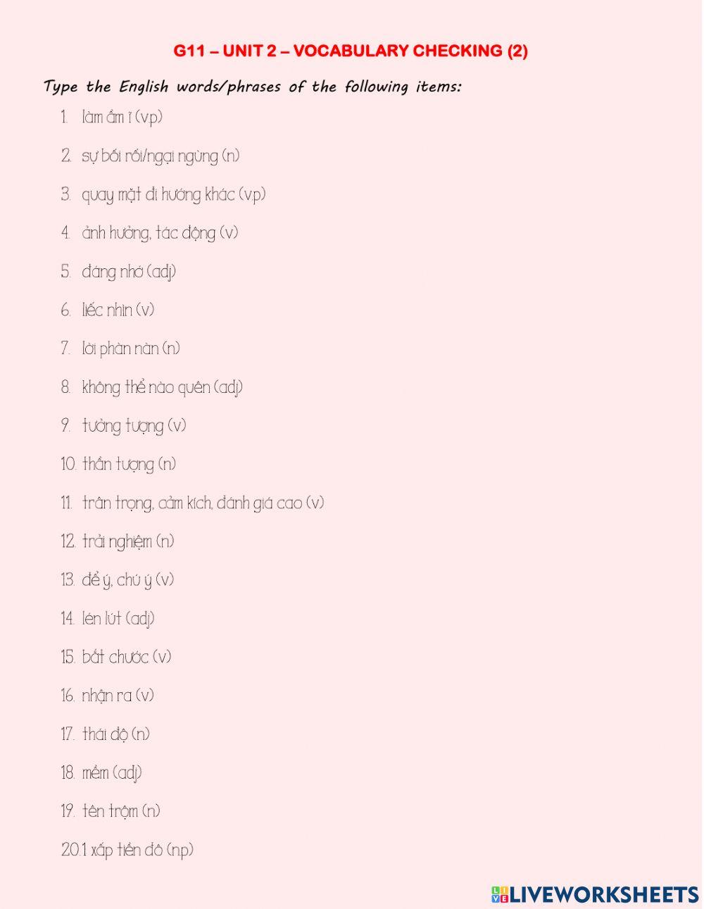 G11 - unit 2 - vocabulary checking (1)