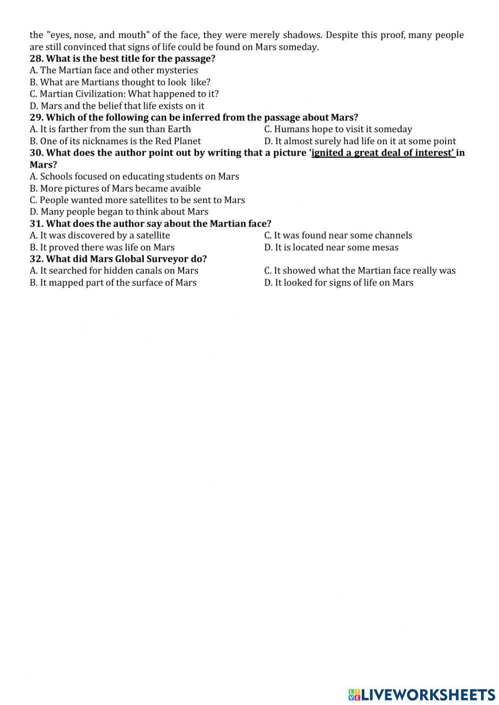 GR9.Practice test 11-12.(Basic)