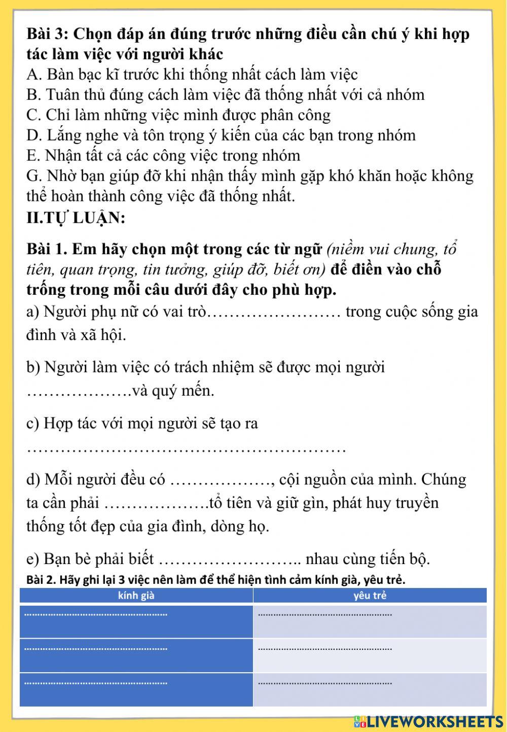 Bài KT đạo đức 5 CK1