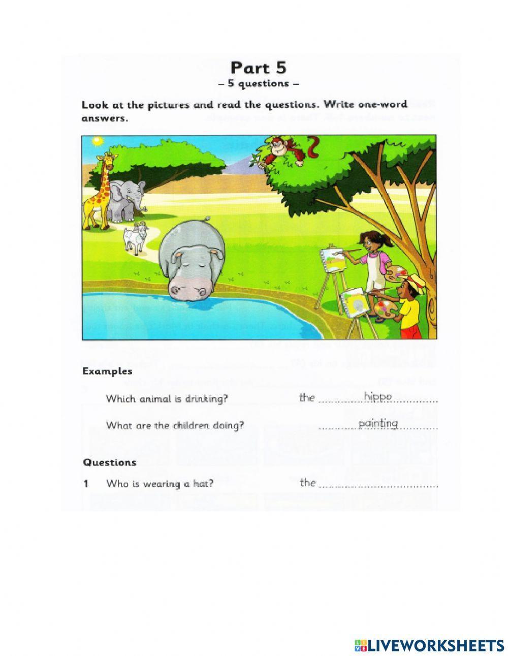 Starters practice test 1