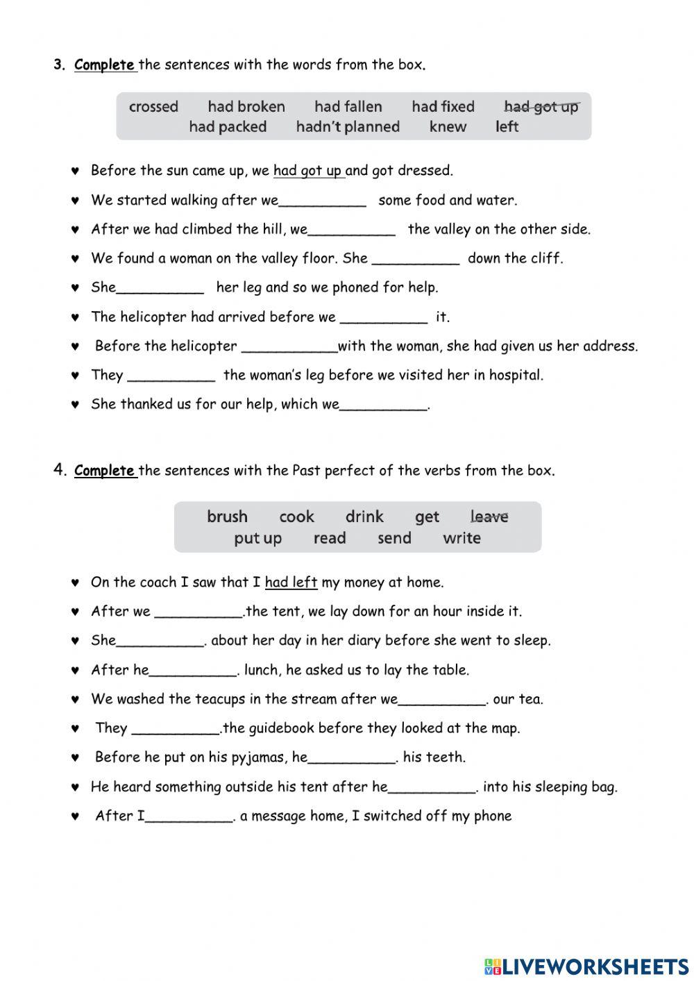 Unit 5- An adventure