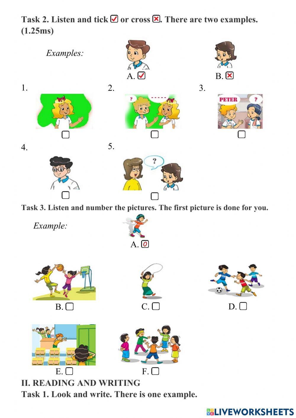 Đề số 3- hk 1 - grade 3