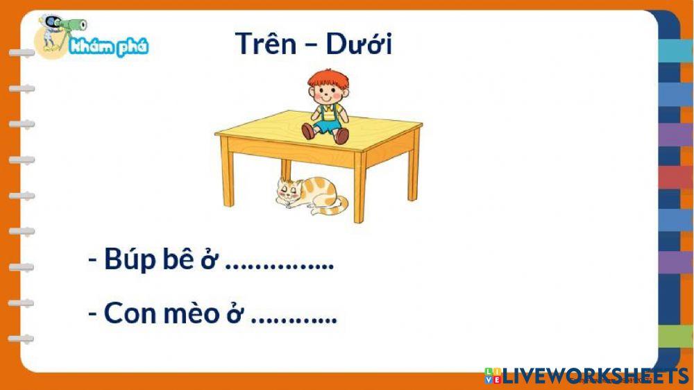 Vị trí định hướng trong không gian