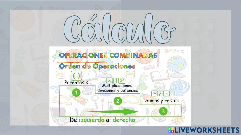 Operaciones combinadas y multiplicaciones con decimales