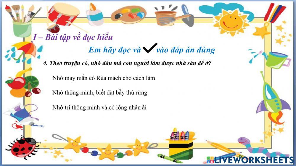 Phiếu bài tập cuối tuần (tuần 14)