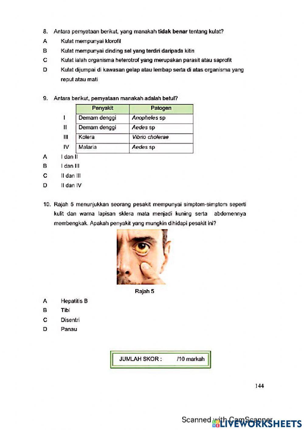 Modul Hebat Edisi 2021 Biologi Tingkatan 5 Bab 8