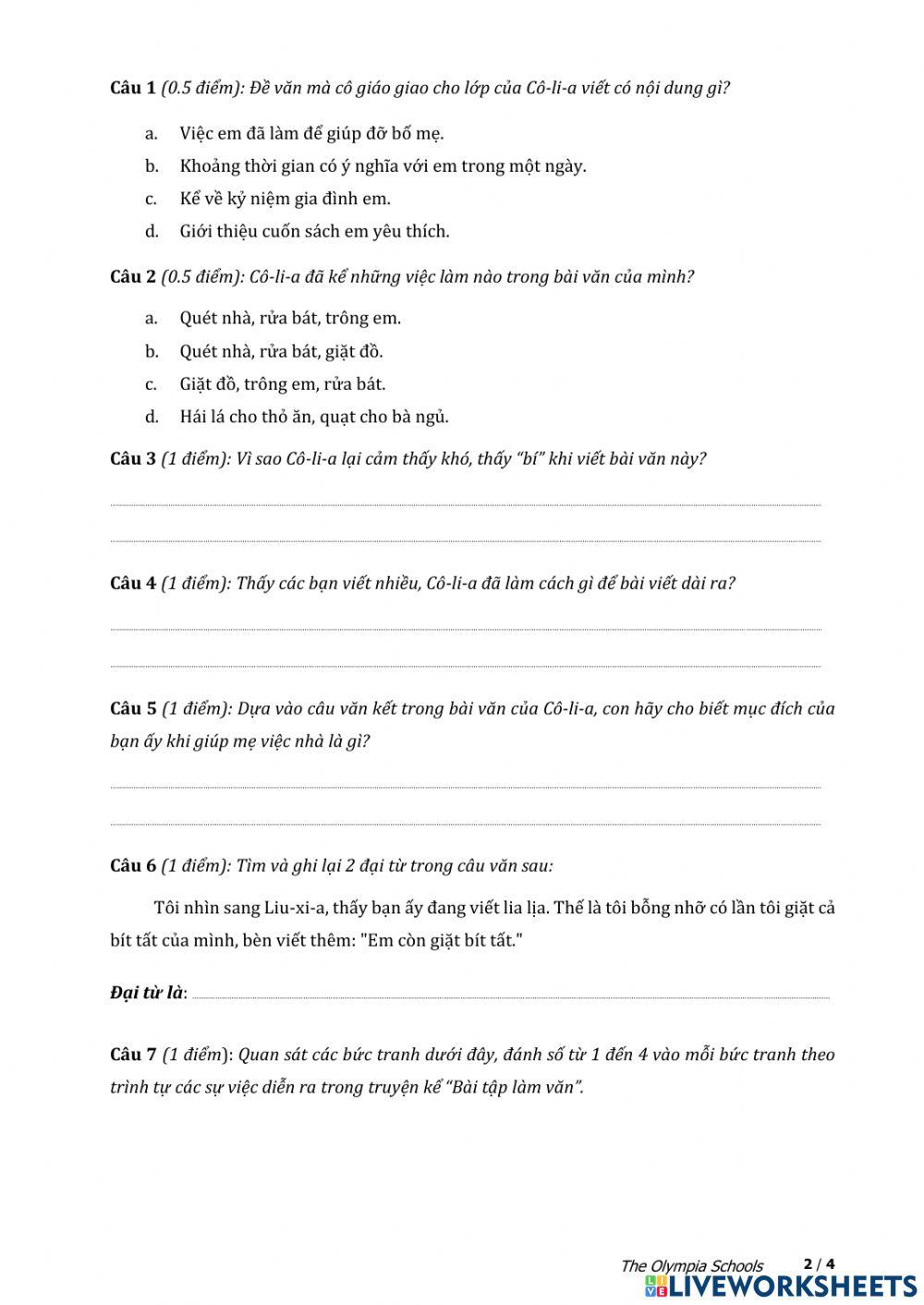 TV3-Đề kiểm tra cuối kì 1-Đề 1