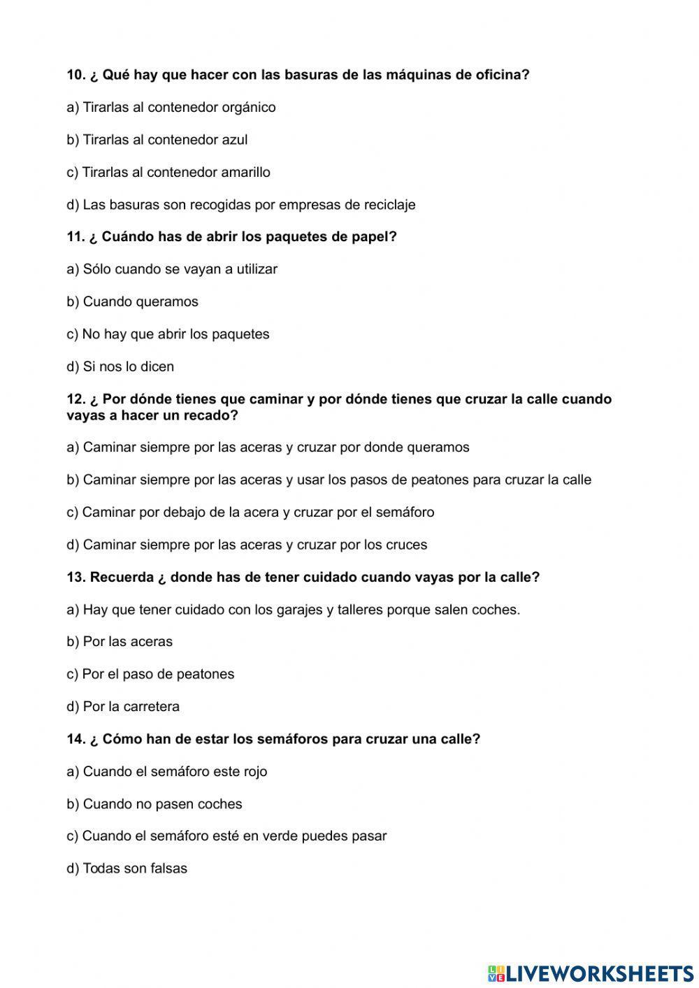 T.8: Seguridad Salud laboral y protección ambiental