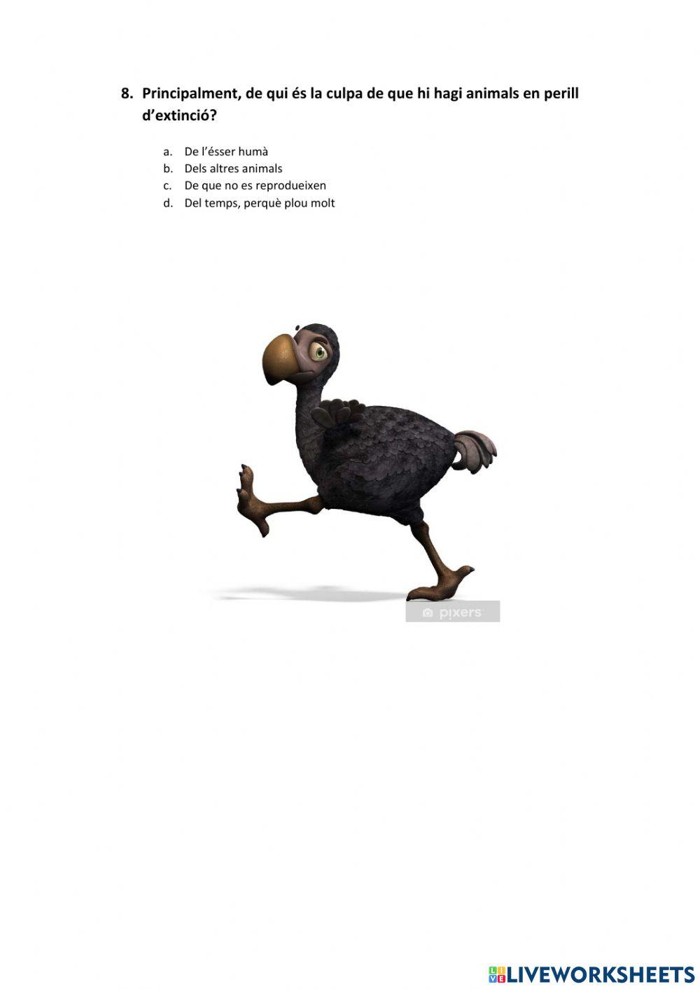 Animals extigits Animals extigits
