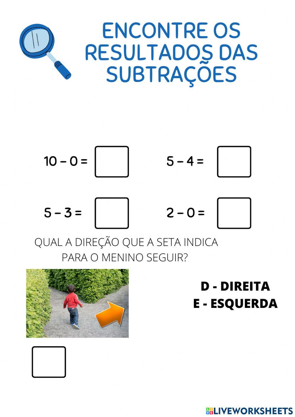 Tarefa de Matemática