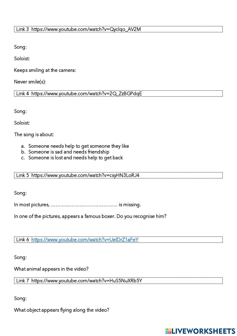 Monographic songs beatles