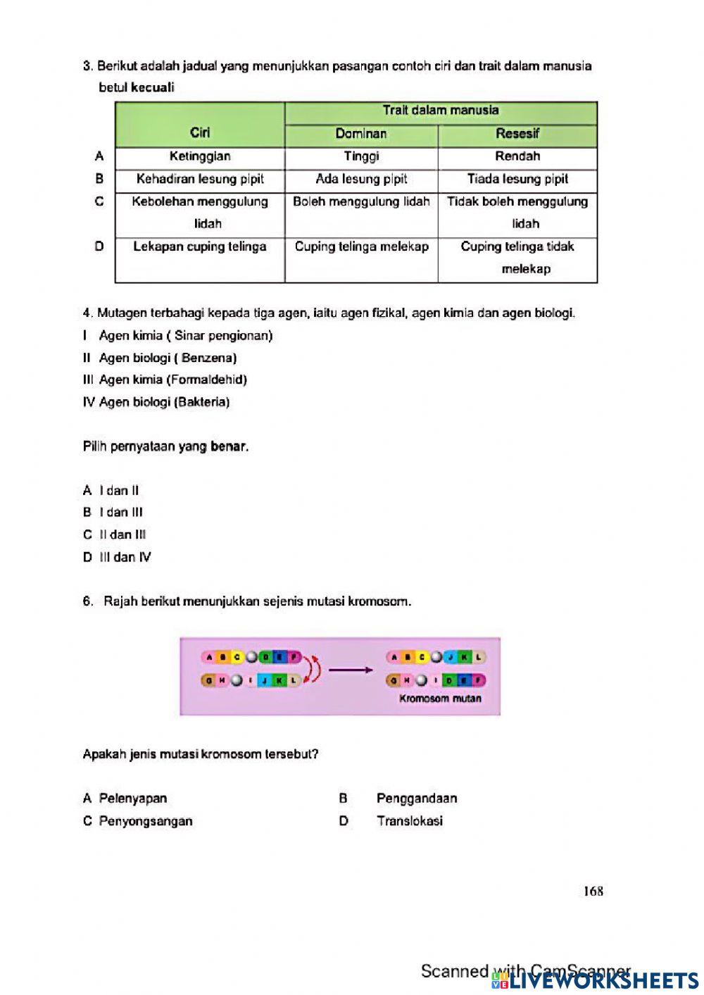 Modul Hebat Edisi 2021 Biologi Tingkatan 5 Bab Variasi12