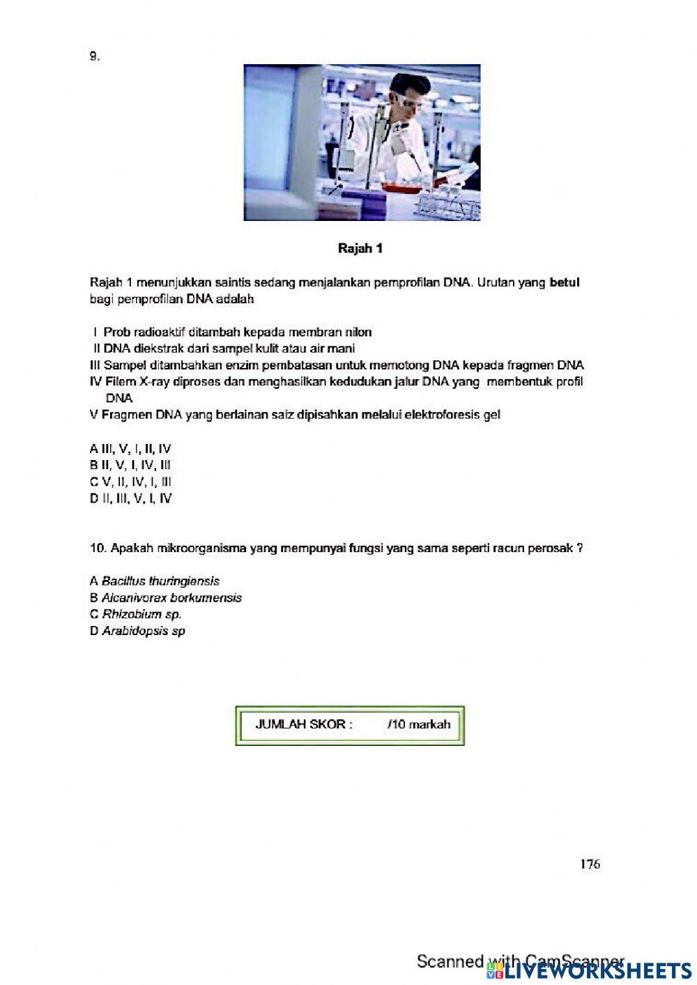 Modul Hebat Edisi 2021 Biologi Tingkatan 5 Bab 13