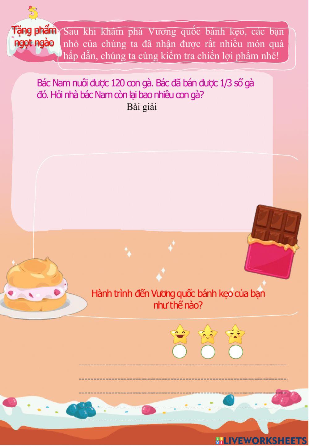 Ôn tập Toán lớp 3-3