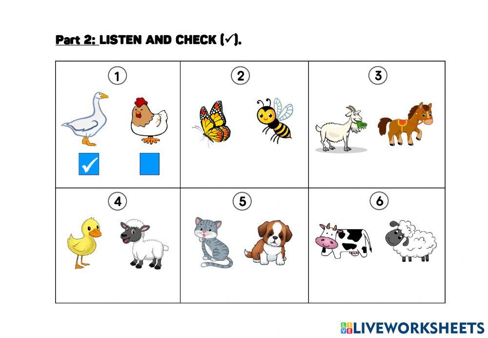 PROGRESS CHECK 1 - LISTENING