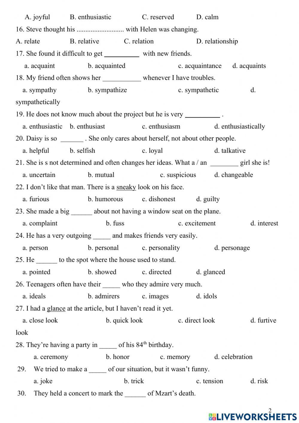 Revision mid term 11