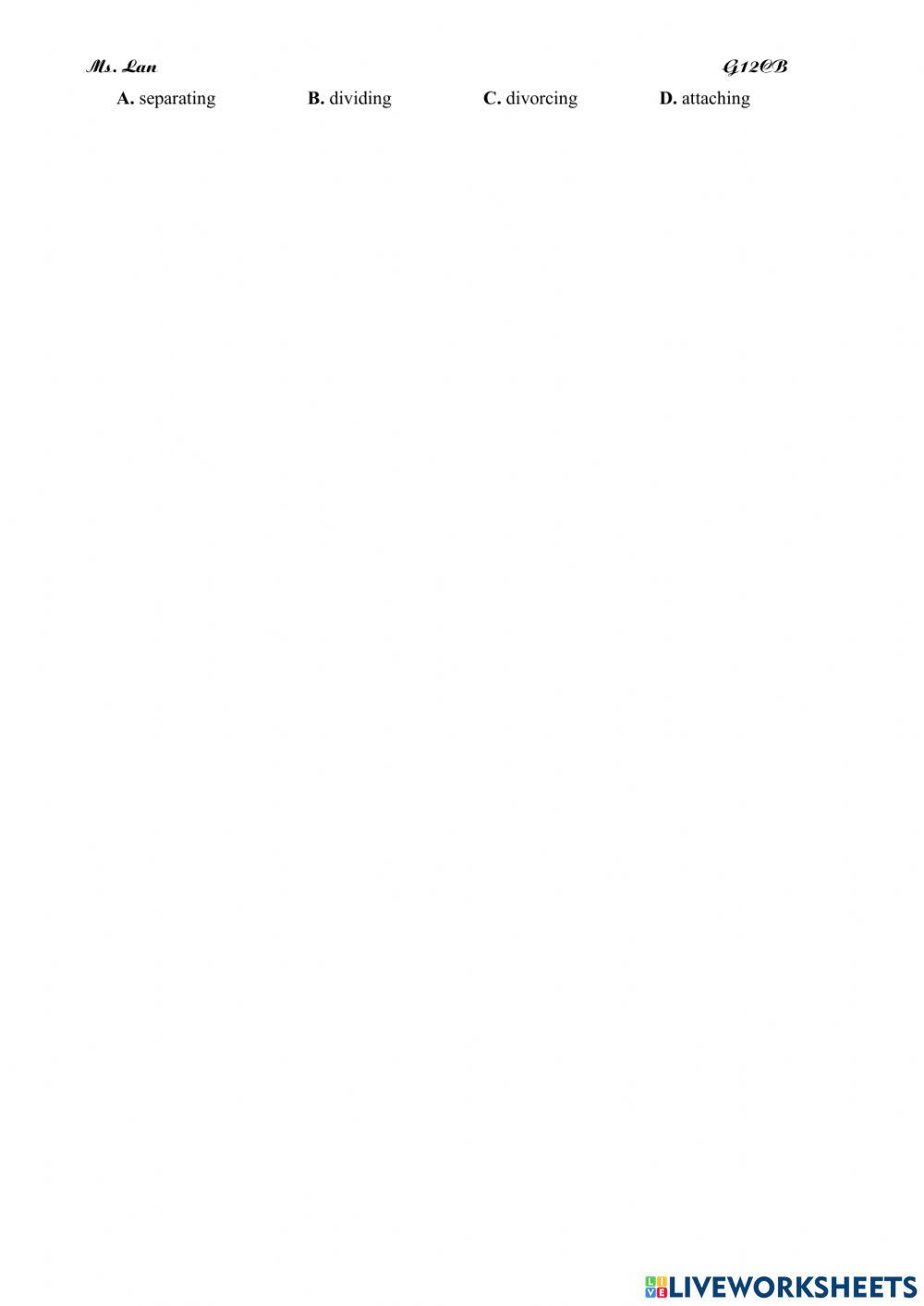 Unit 4-vocabulary-grade 12CB