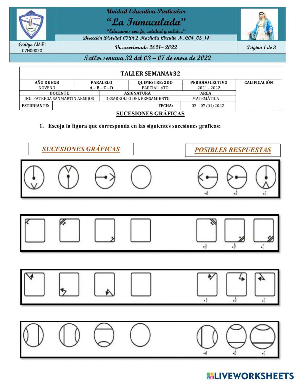 Sucesiones Gráficas -02