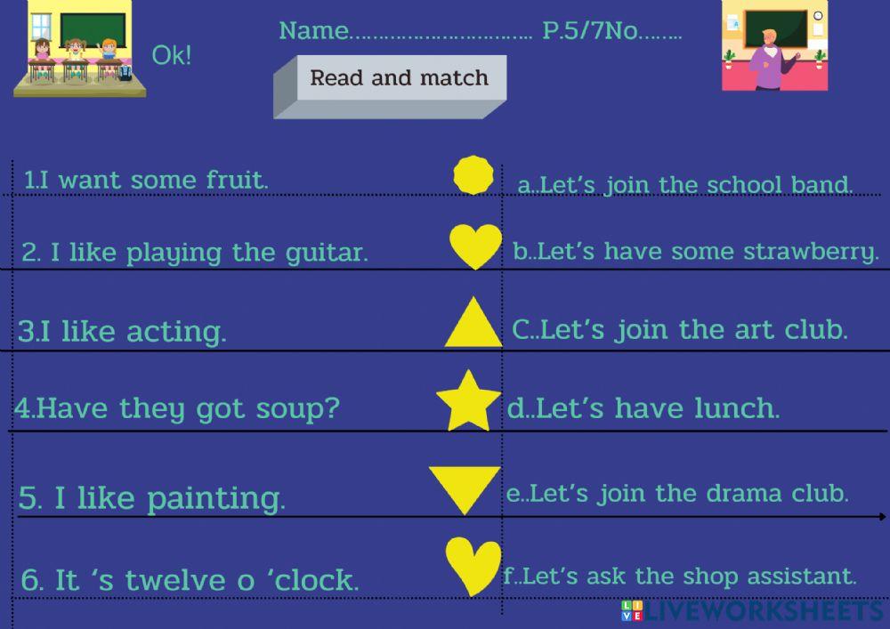 Text Helps Read And Match