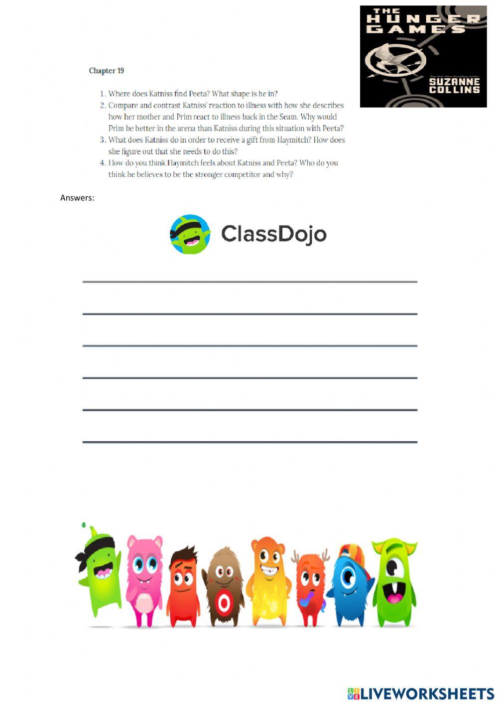 Hunger Games Chapter 19