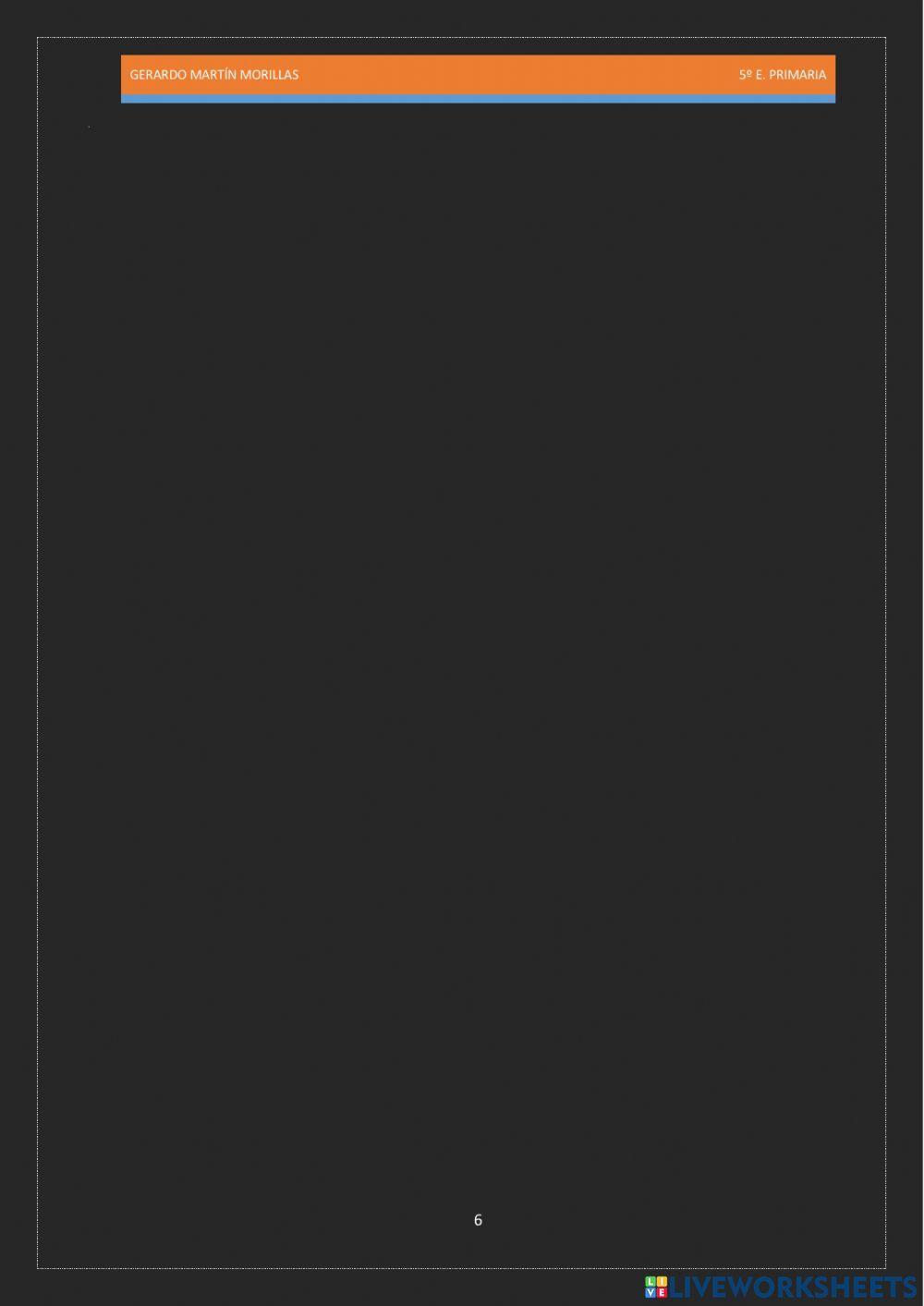 Competencia lectora. Tarea 9.