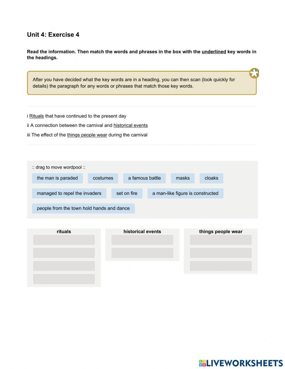Mindset 2 - Reading - Unit 4 Ex4