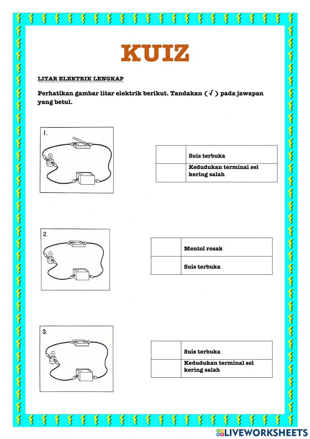 Litar elektrik tahun 2